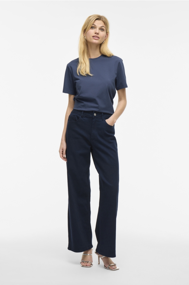 VINORA S/S T-SHIRT - NOOS 14103448 VINTAGE INDIGO